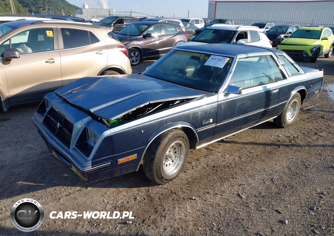 1980 Chry Cordoba VIN:0000SH22GAR167244 - 2