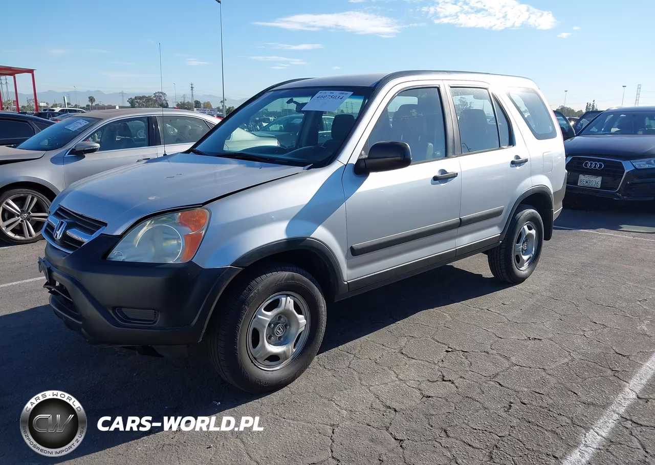 2002 Honda Cr-V Lx VIN:JHLRD68472C020403 - 2