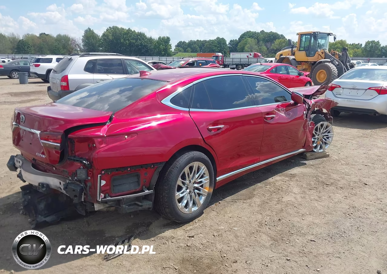 2019 Lexus Ls 500 VIN:JTHB51FF8K5008654 - 4