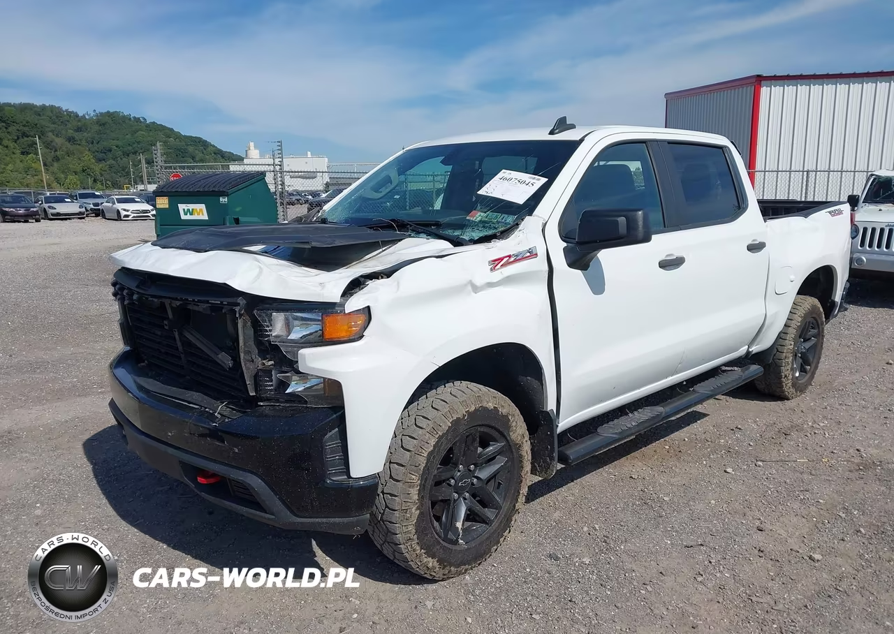 2022 Chevrolet Silverado 1500 Ltd 4Wd Short Bed Custom Trail Boss VIN:3GCPYCEK5NG125579 - 2