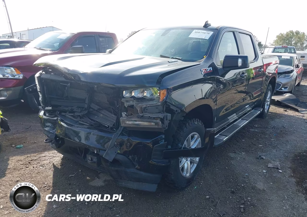2020 Chevrolet Silverado 1500 4Wd Short Bed Rst VIN:3GCUYEET1LG335455 - 2