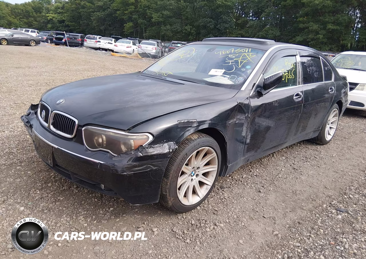 2003 BMW 745Li VIN:WBAGN63443DR08477 - 2