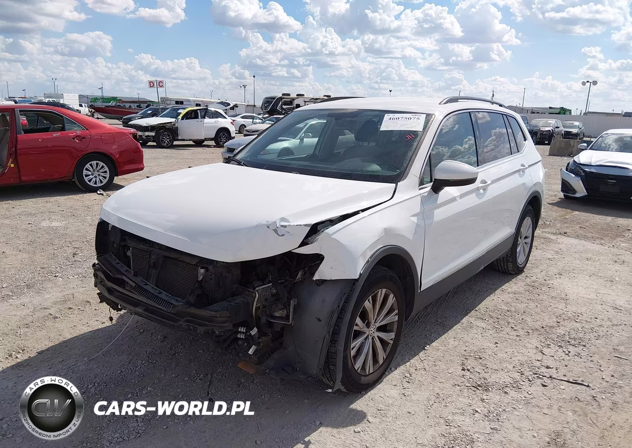 2018 Volkswagen Tiguan 2.0T Se-2.0T Sel VIN:3VV2B7AX8JM080915 - 2