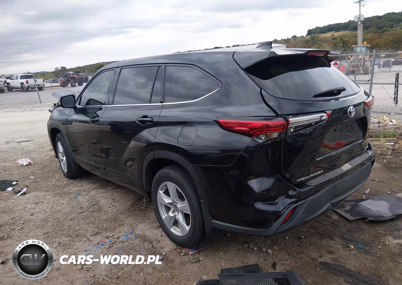 2020 Toyota Highlander Le VIN:5TDBZRBH7LS029129 - 3