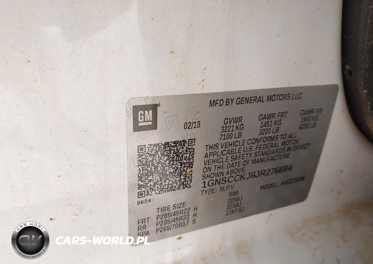 2018 Chevrolet Tahoe Premier VIN:1GNSCCKJ6JR276694 - 9