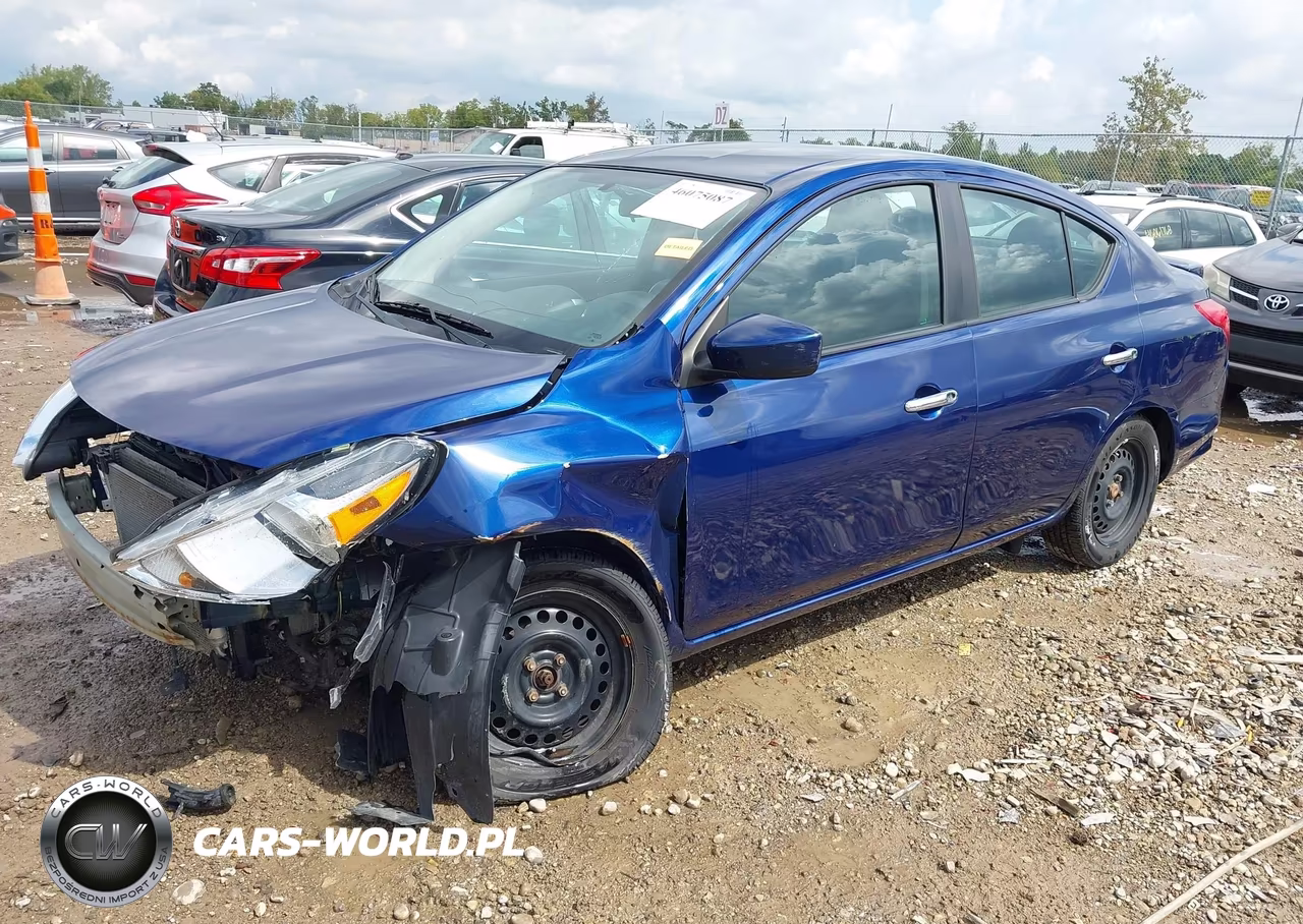 2019 Nissan Versa 1.6 Sv VIN:3N1CN7AP5KL850816 - 2