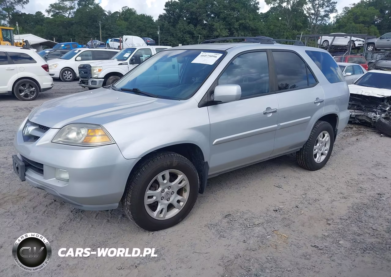 2004 Acura Mdx VIN:2HNYD18674H540091 - 2