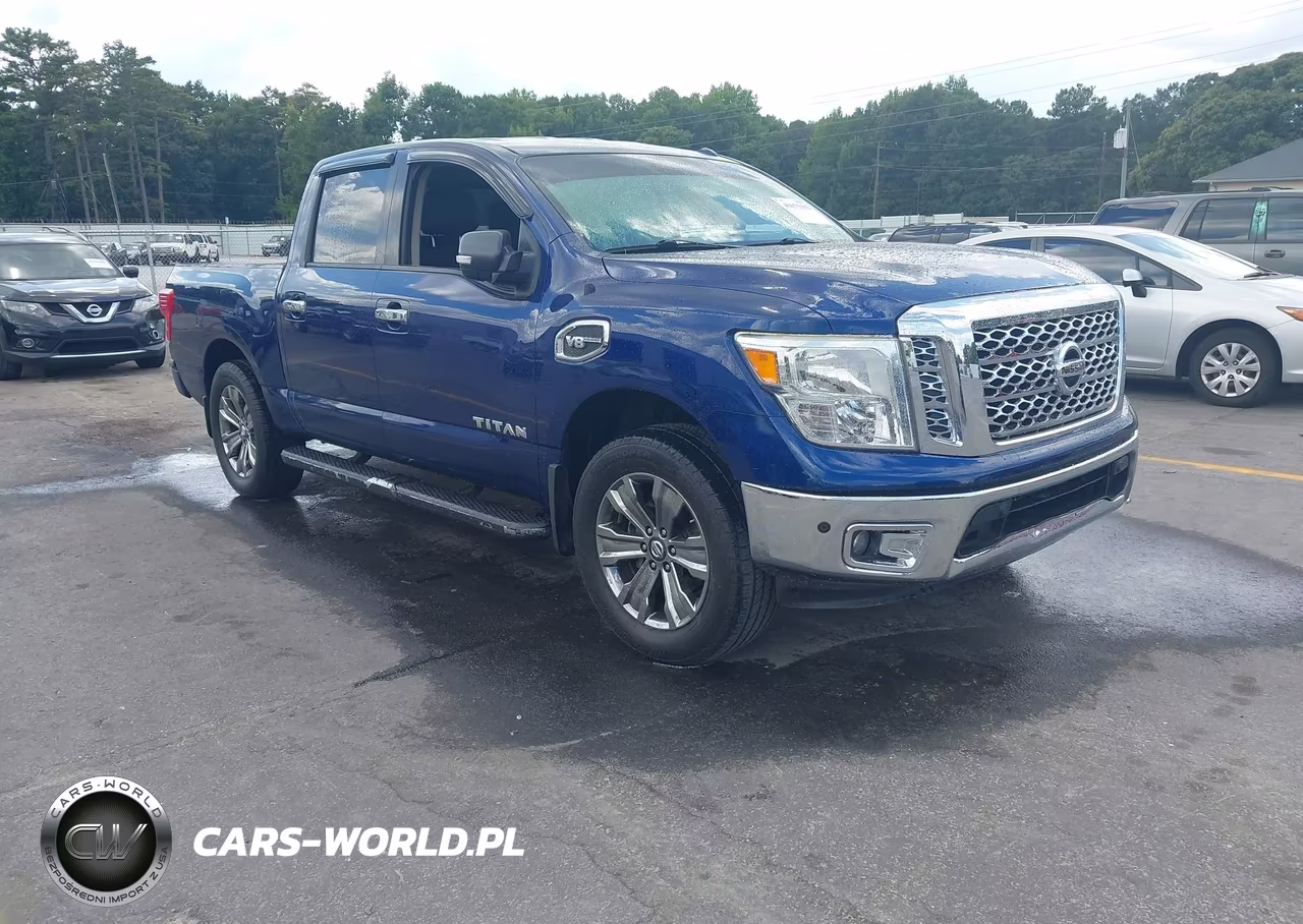 2017 Nissan Titan Sv VIN:1N6AA1E62HN553202 - 1