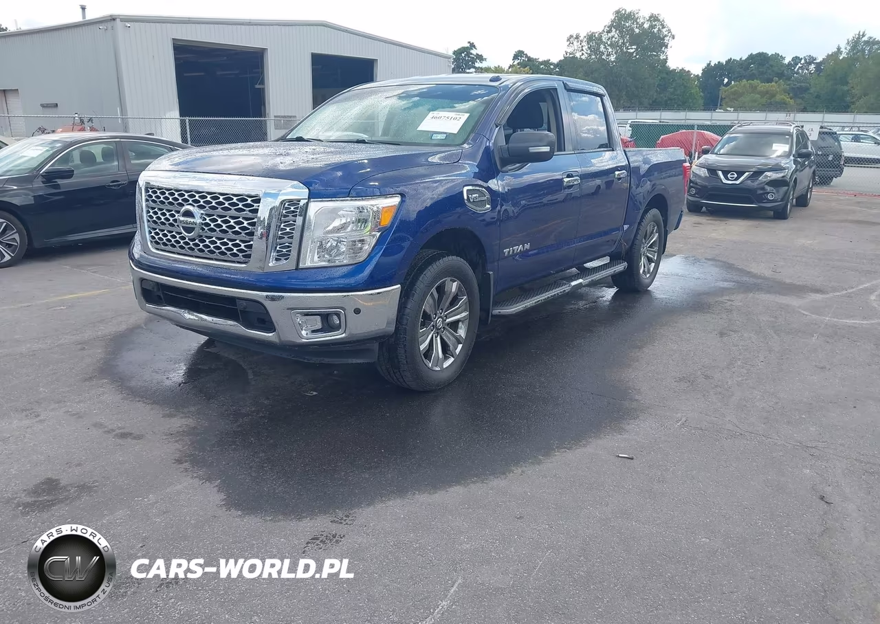 2017 Nissan Titan Sv VIN:1N6AA1E62HN553202 - 2