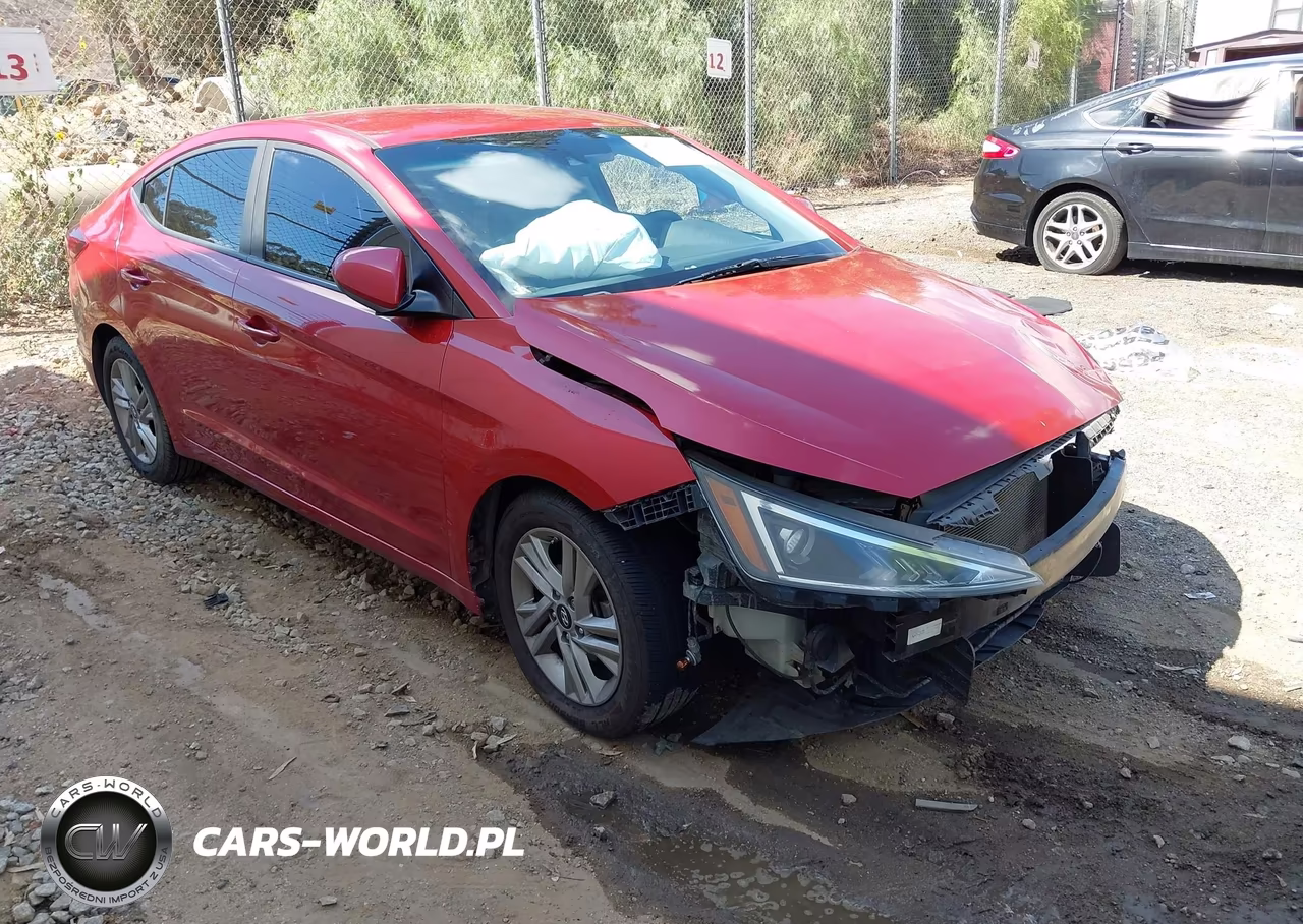 2020 Hyundai Elantra Sel VIN:5NPD84LF6LH533446 - 1