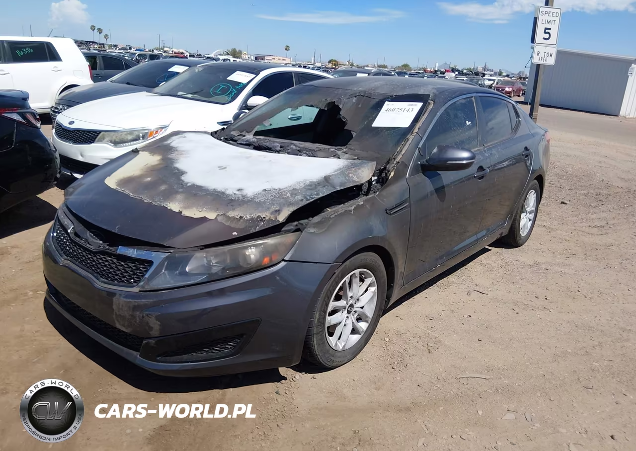 2011 Kia Optima Lx VIN:KNAGM4A73B5192670 - 2