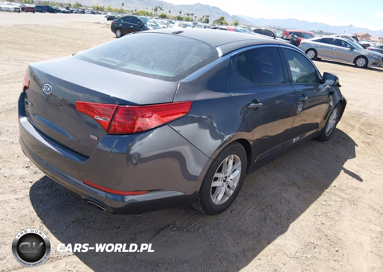 2011 Kia Optima Lx VIN:KNAGM4A73B5192670 - 4
