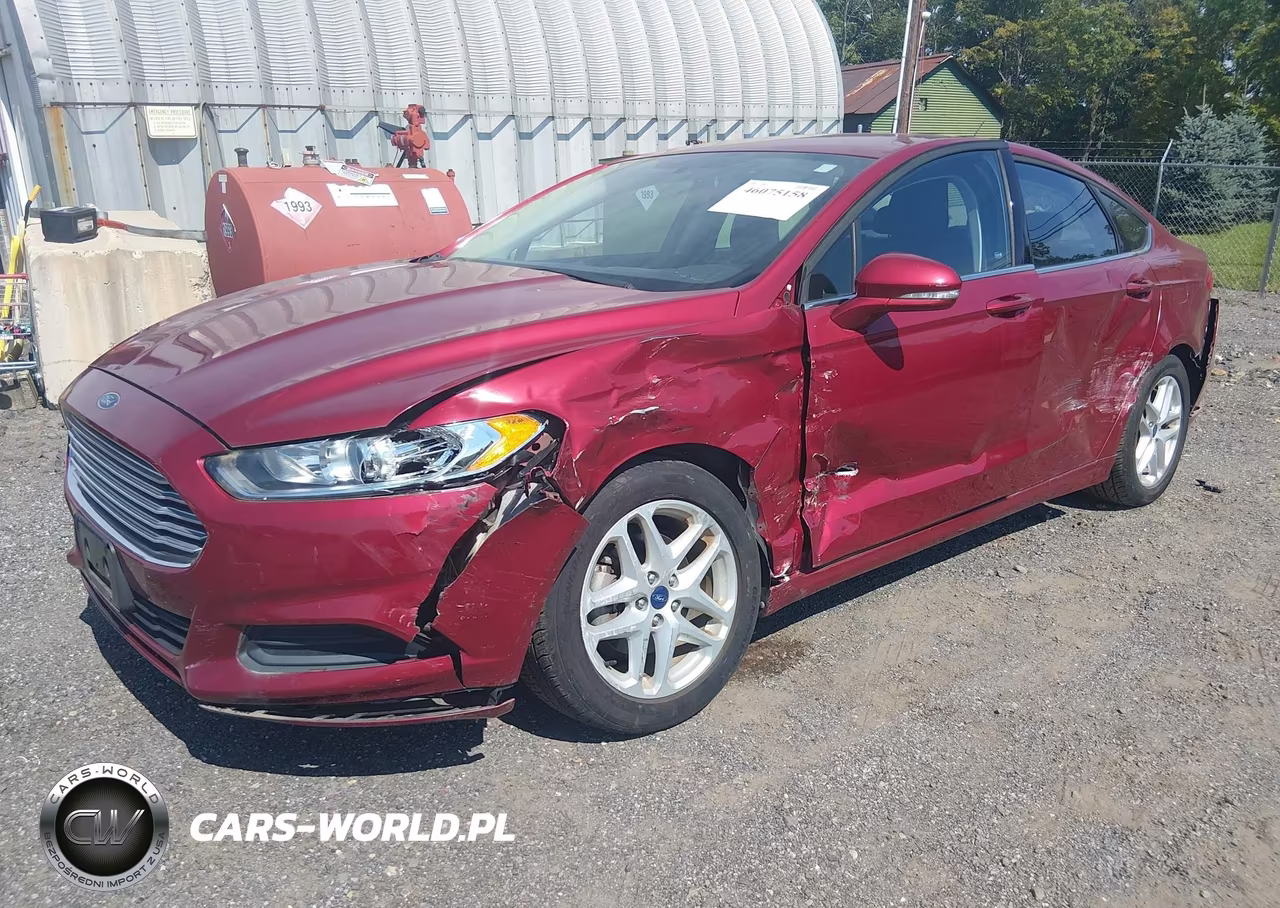 2014 Ford Fusion Se VIN:1FA6P0H71E5398102 - 2