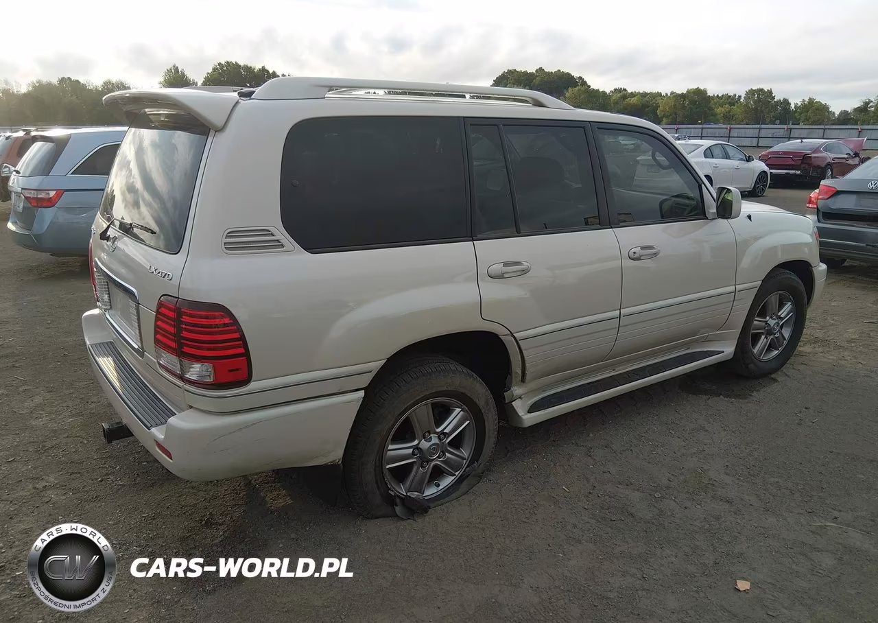 2006 Lexus Lx 470 VIN:JTJHT00W364007442 - 4