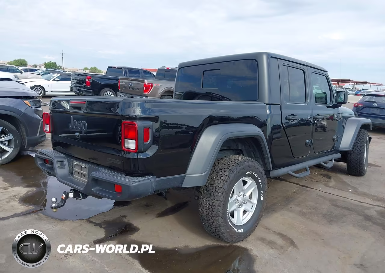 2020 Jeep Gladiator Sport S 4X4 VIN:1C6HJTAG1LL153753 - 4