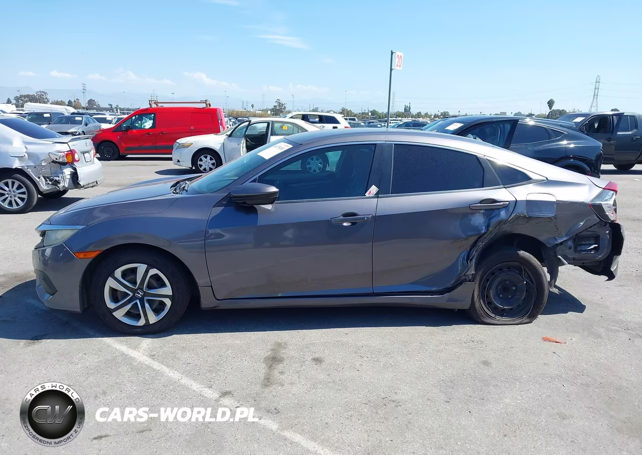 2018 Honda Civic Lx VIN:2HGFC2F57JH522655 - 14