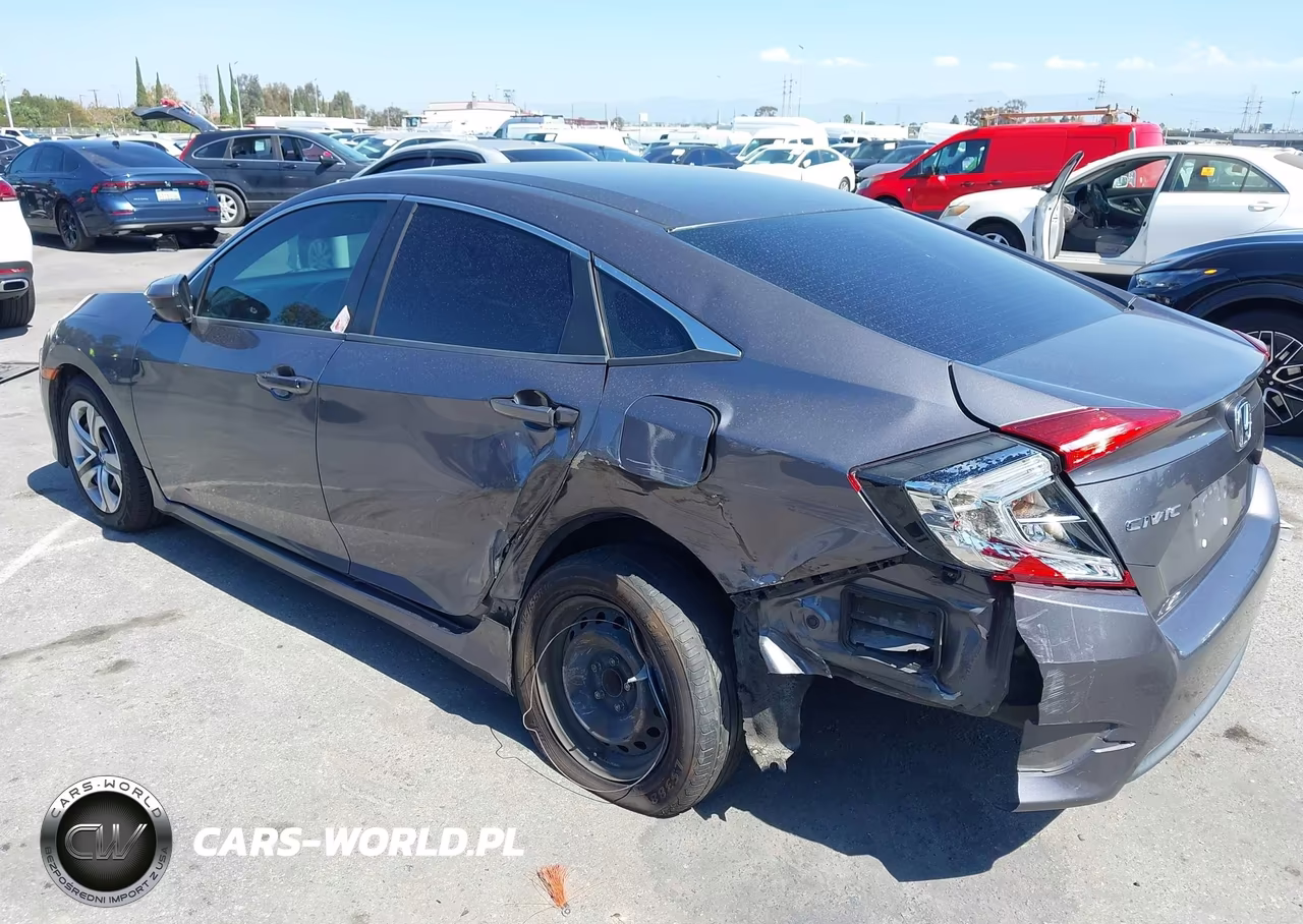 2018 Honda Civic Lx VIN:2HGFC2F57JH522655 - 3