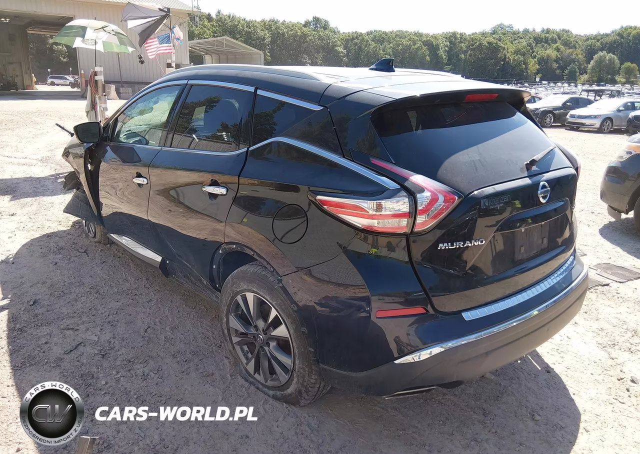 2017 Nissan Murano Sl VIN:5N1AZ2MH9HN152679 - 3