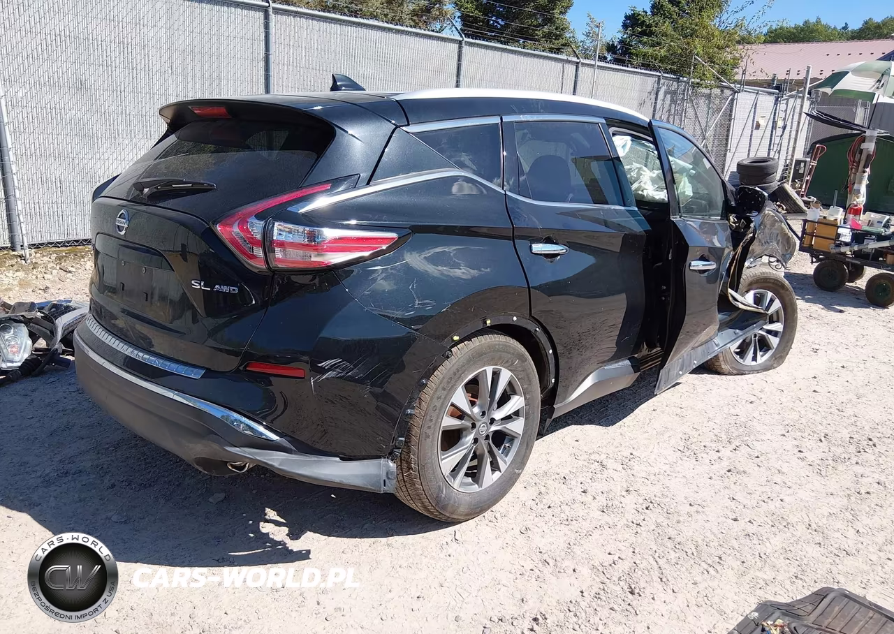 2017 Nissan Murano Sl VIN:5N1AZ2MH9HN152679 - 4