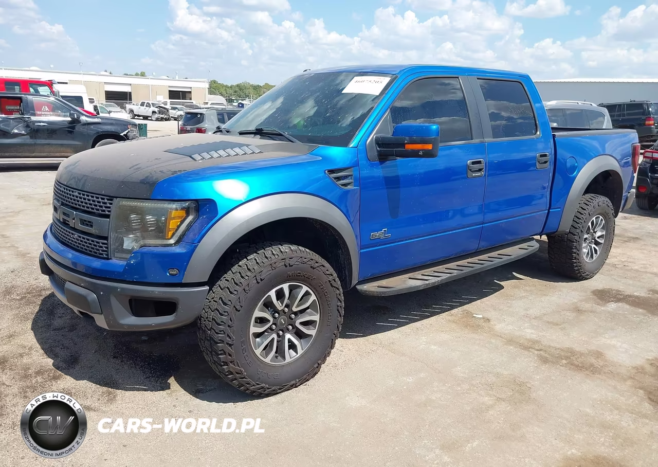 2013 Ford F-150 Svt Raptor VIN:1FTFW1R66DFB06798 - 2