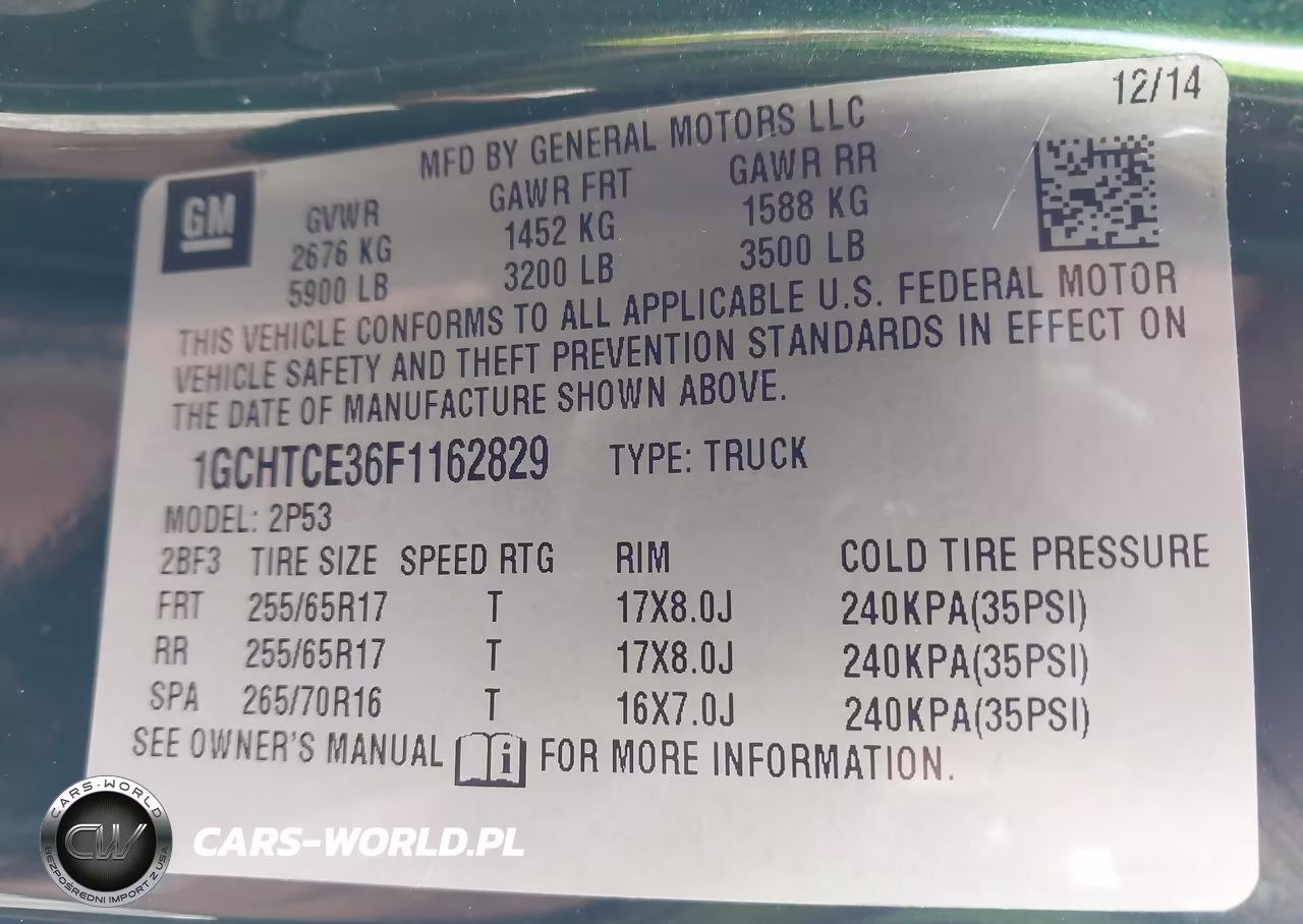2015 Chevrolet Colorado Z71 VIN:1GCHTCE36F1162829 - 9