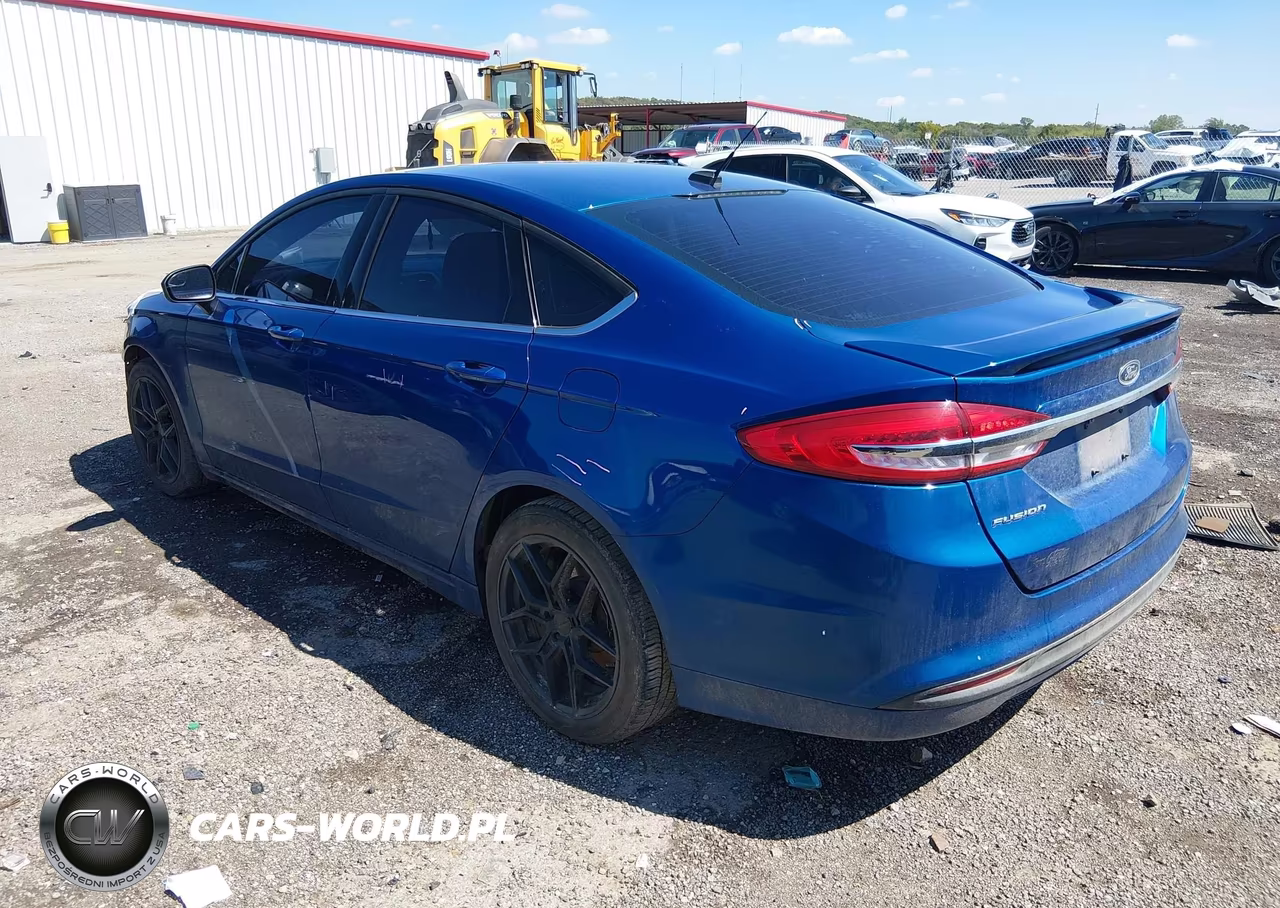 2017 Ford Fusion S VIN:3FA6P0G72HR148323 - 3