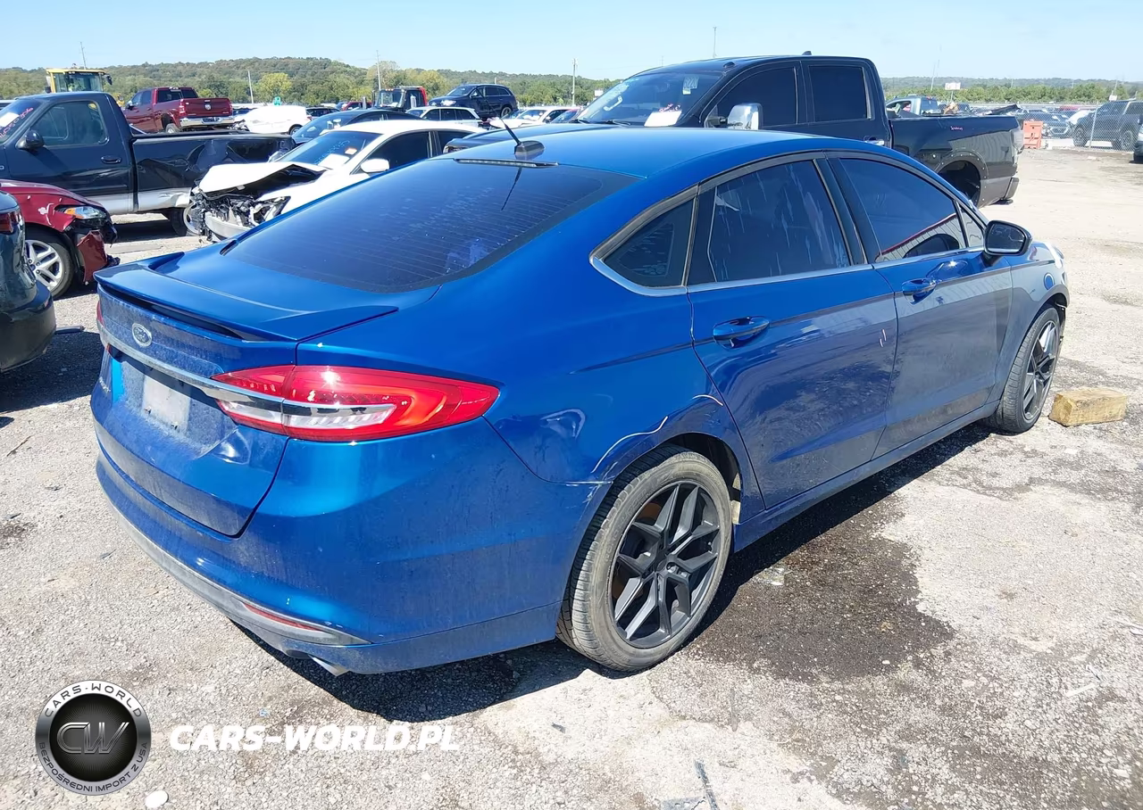 2017 Ford Fusion S VIN:3FA6P0G72HR148323 - 4