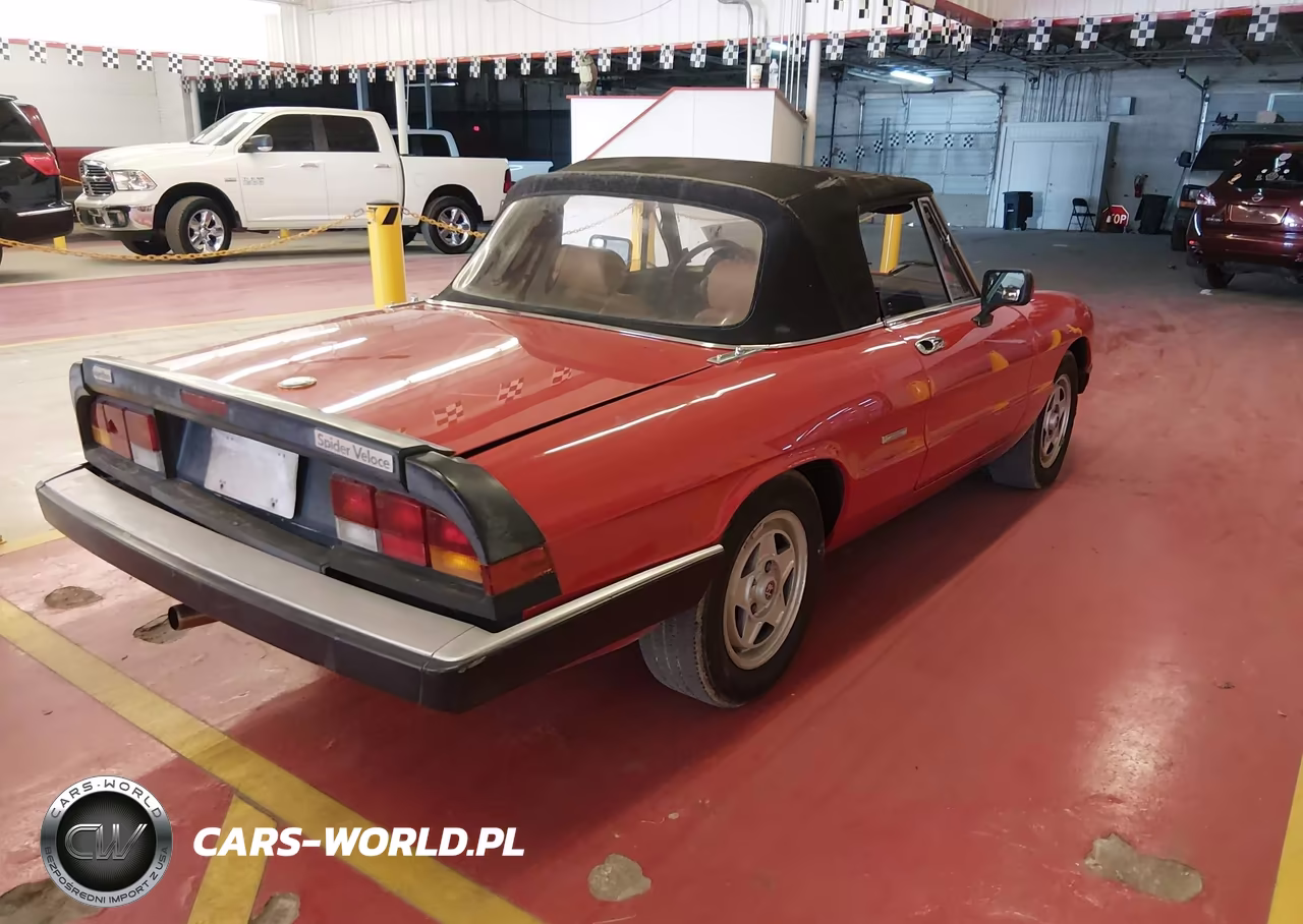 1986 Alfa Romeo Veloce 2000 Spider VIN:ZARBA5417G1037451 - 4