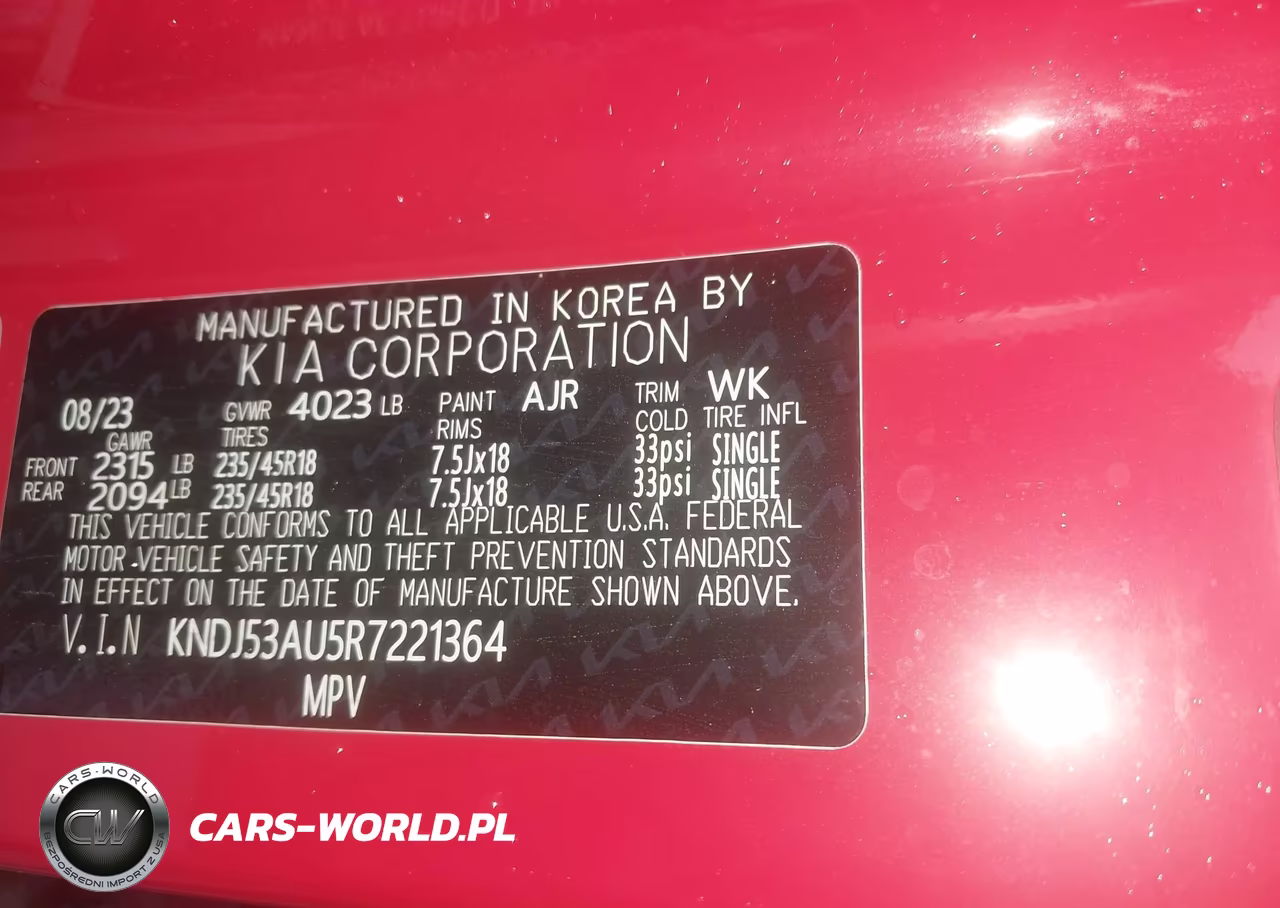 2024 Kia Soul Gt-Line VIN:KNDJ53AU5R7221364 - 9