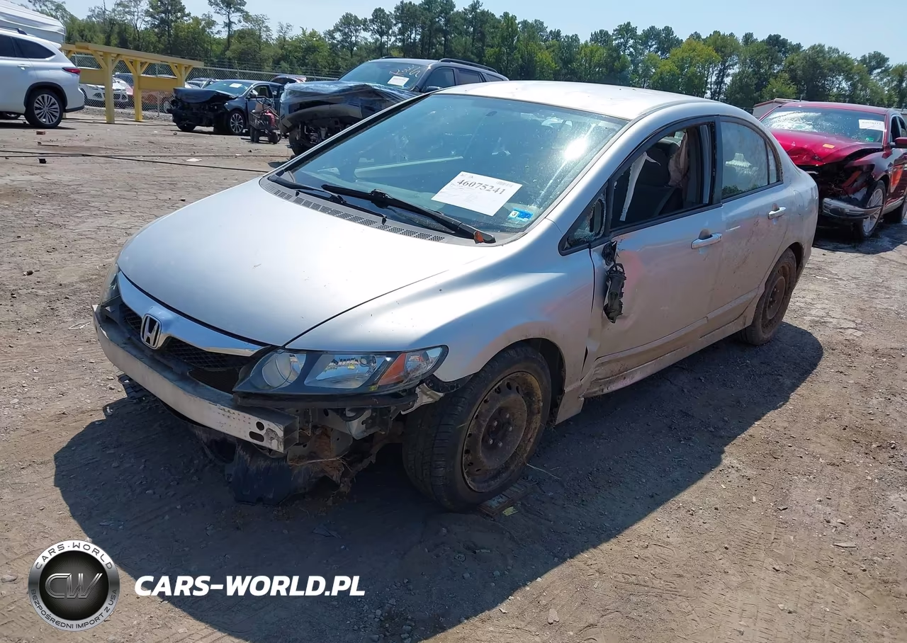 2009 Honda Civic Lx VIN:2HGFA16539H524494 - 2