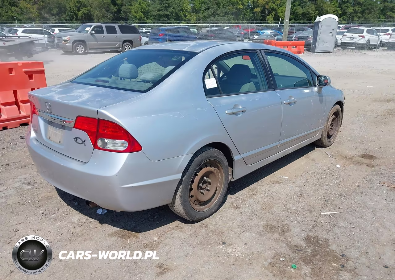 2009 Honda Civic Lx VIN:2HGFA16539H524494 - 4