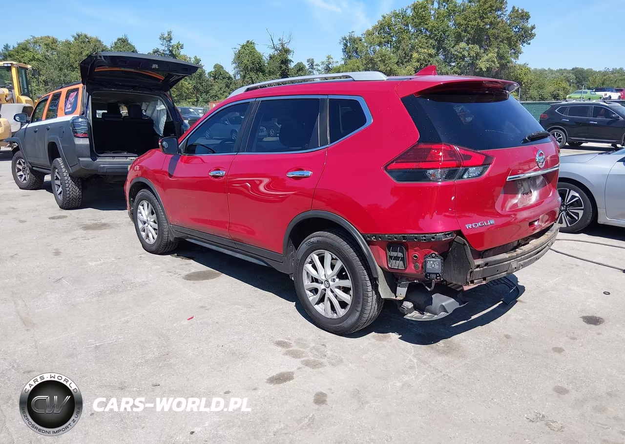 2017 Nissan Rogue Sv VIN:JN8AT2MV6HW267802 - 3