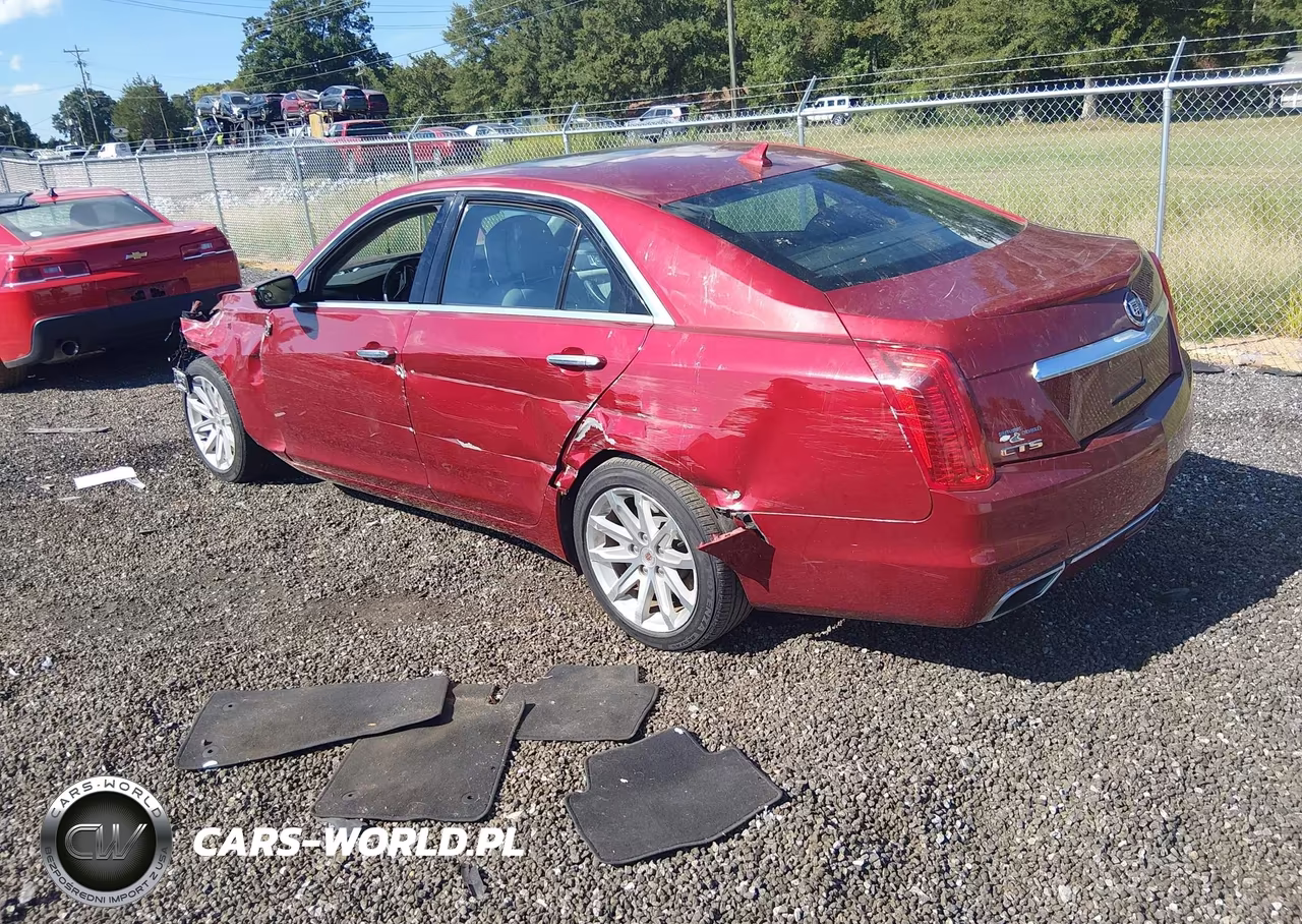2014 Cadillac Cts Luxury VIN:1G6AR5S33E0149186 - 3