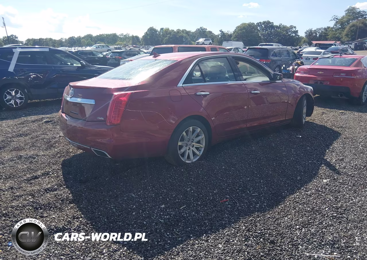 2014 Cadillac Cts Luxury VIN:1G6AR5S33E0149186 - 4