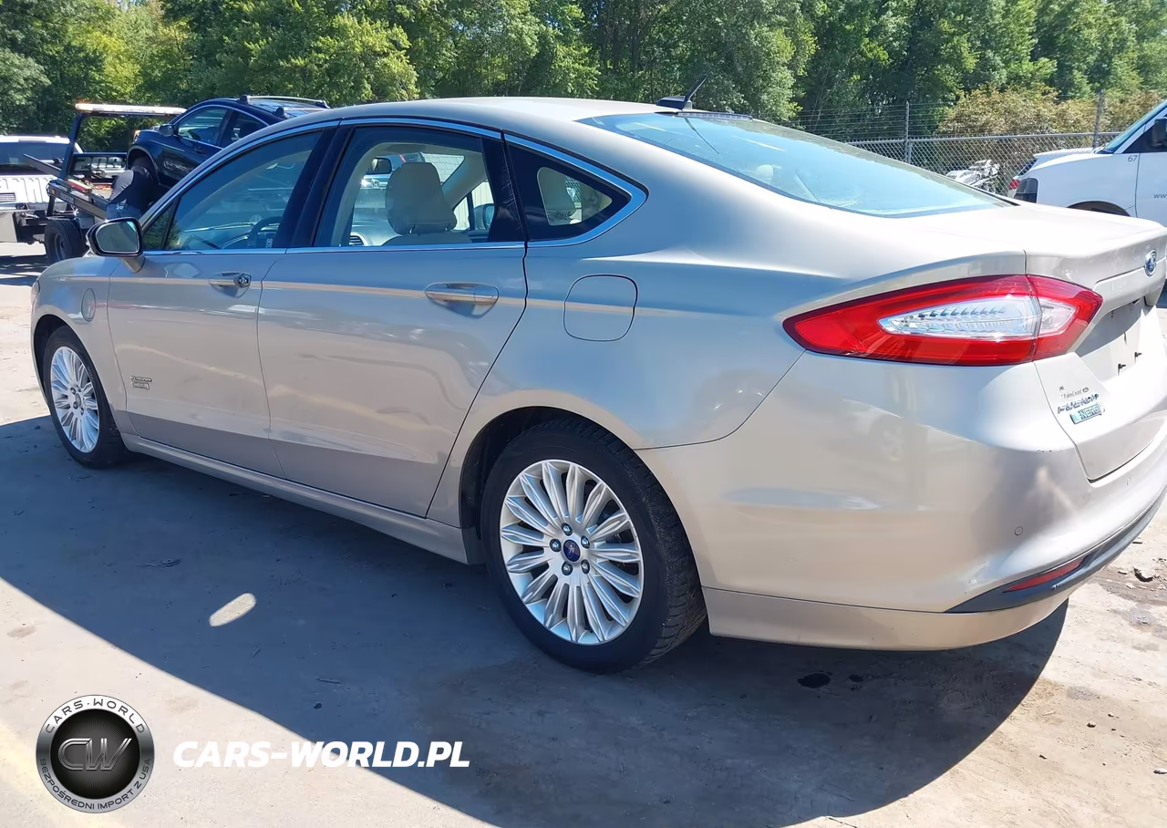 2016 Ford Fusion Energi Se Luxury VIN:3FA6P0PU7GR170290 - 3