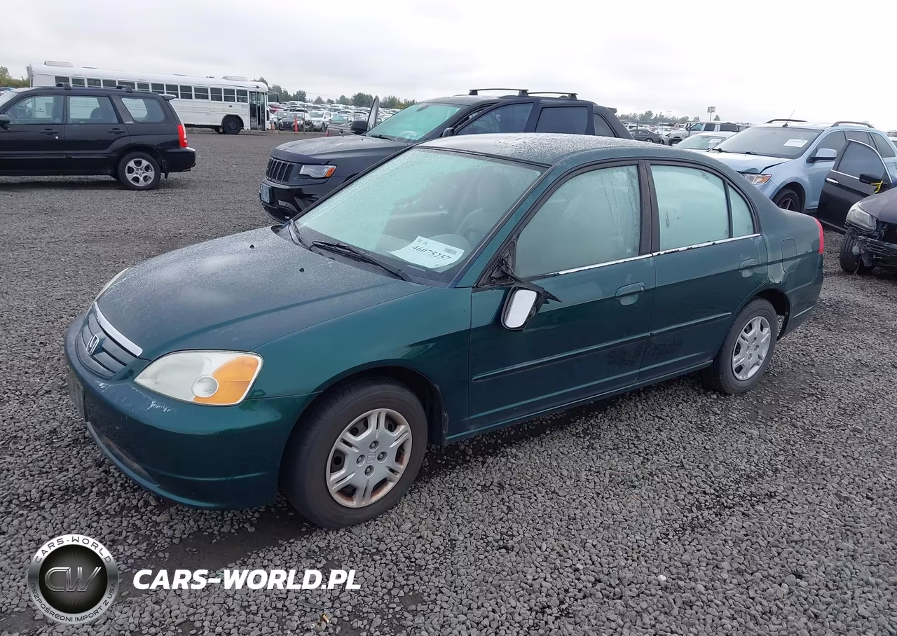 2002 Honda Civic Lx VIN:1HGES16542L040366 - 2