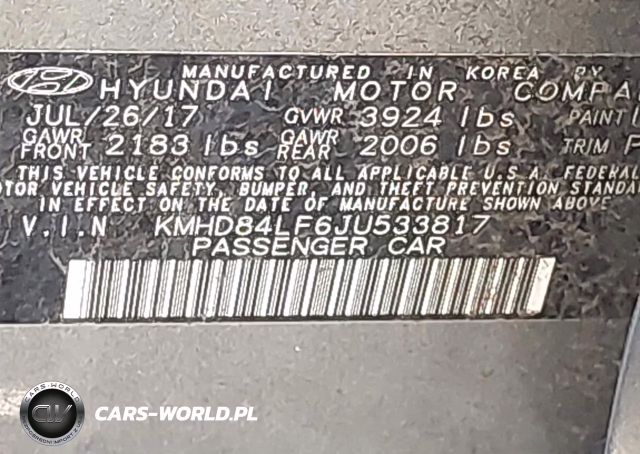 2018 Hyundai Elantra Sel VIN:KMHD84LF6JU533817 - 9