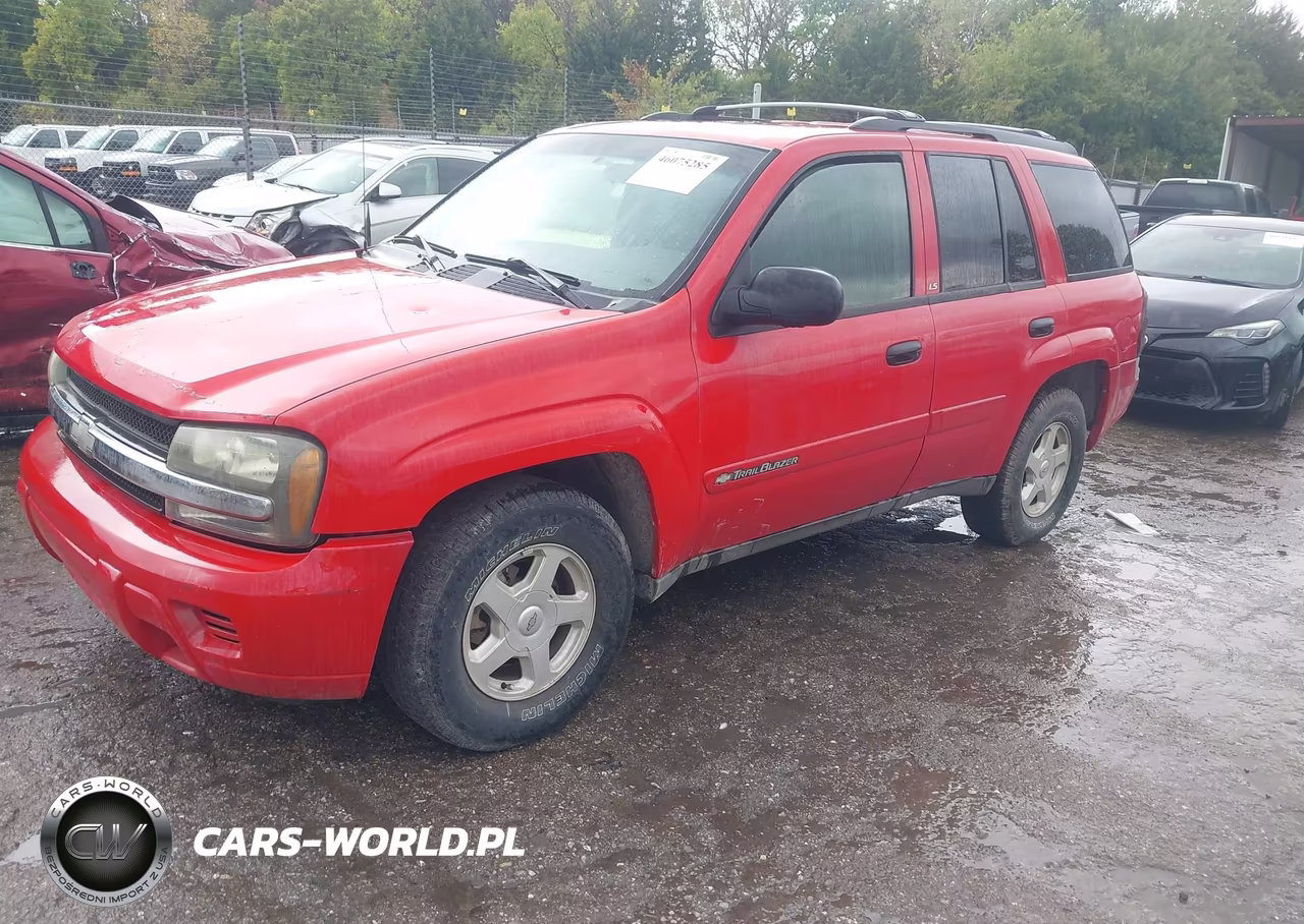 2002 Chevrolet Trailblazer Ls VIN:1GNDS13S822445504 - 2