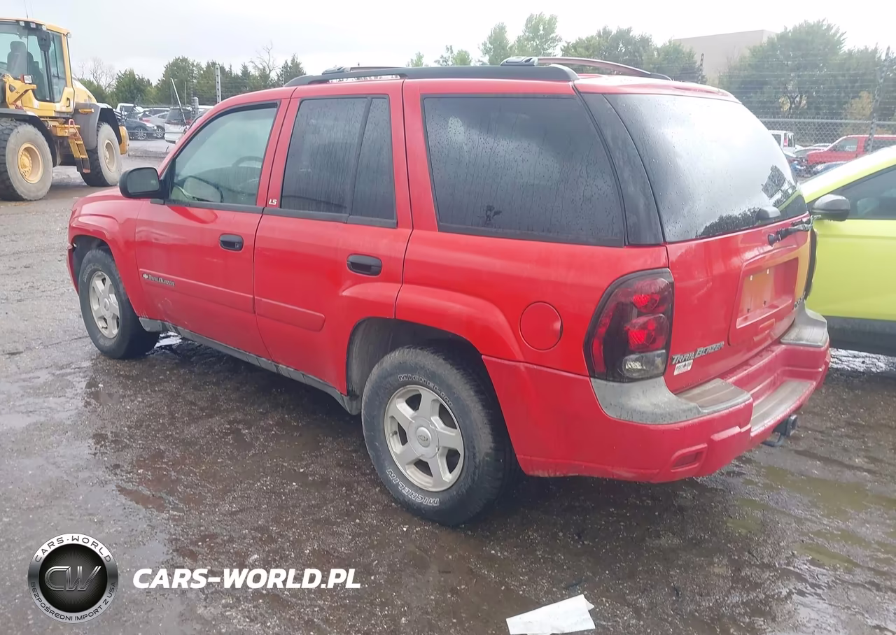 2002 Chevrolet Trailblazer Ls VIN:1GNDS13S822445504 - 3