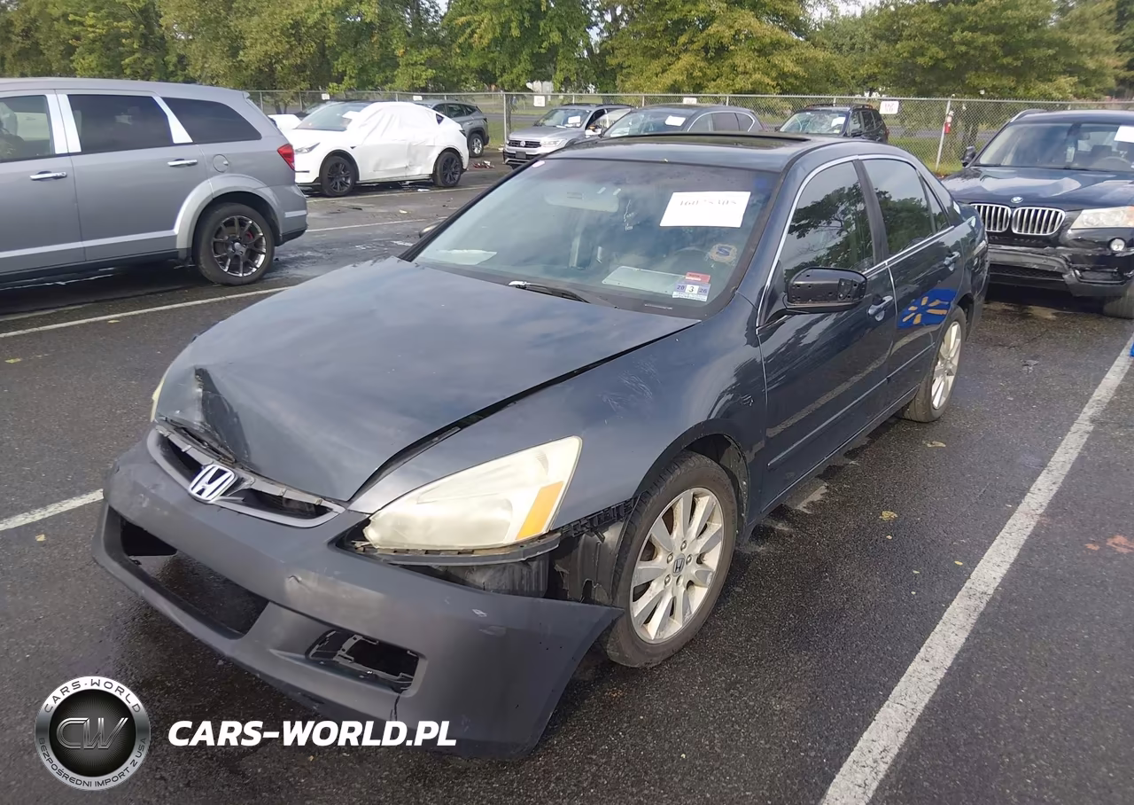2007 Honda Accord 3.0 Ex VIN:1HGCM66897A046417 - 2