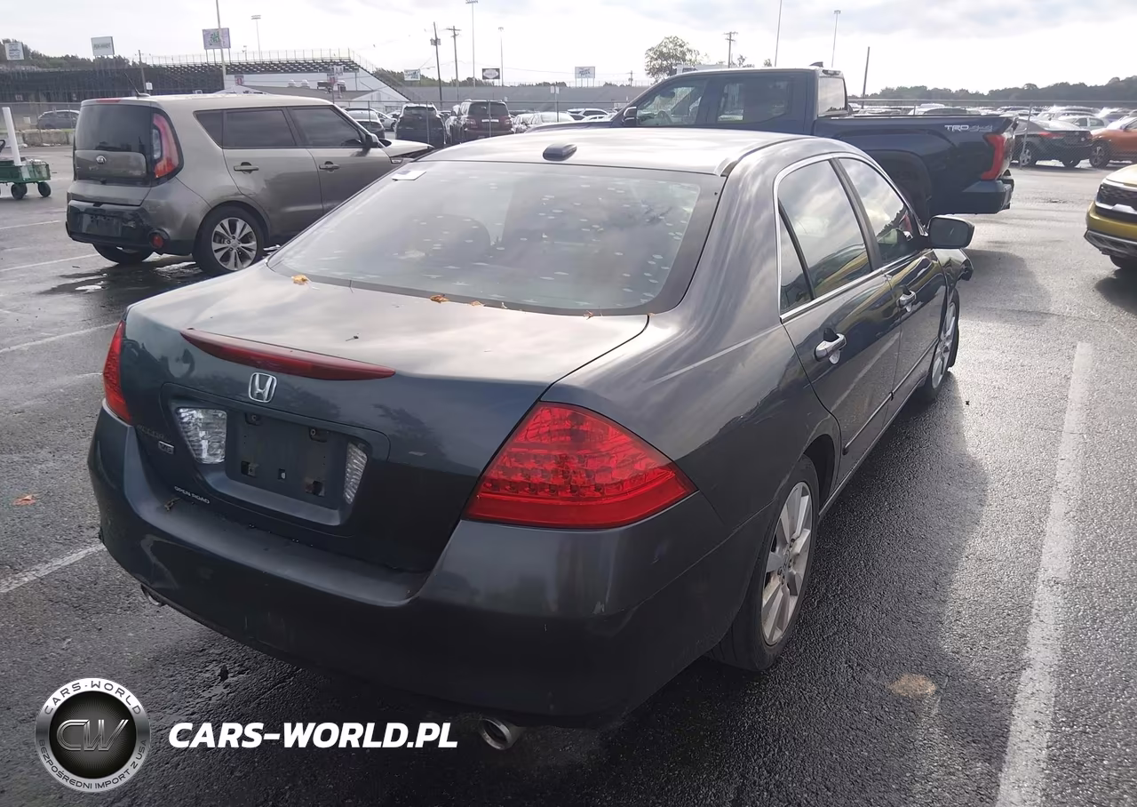2007 Honda Accord 3.0 Ex VIN:1HGCM66897A046417 - 4
