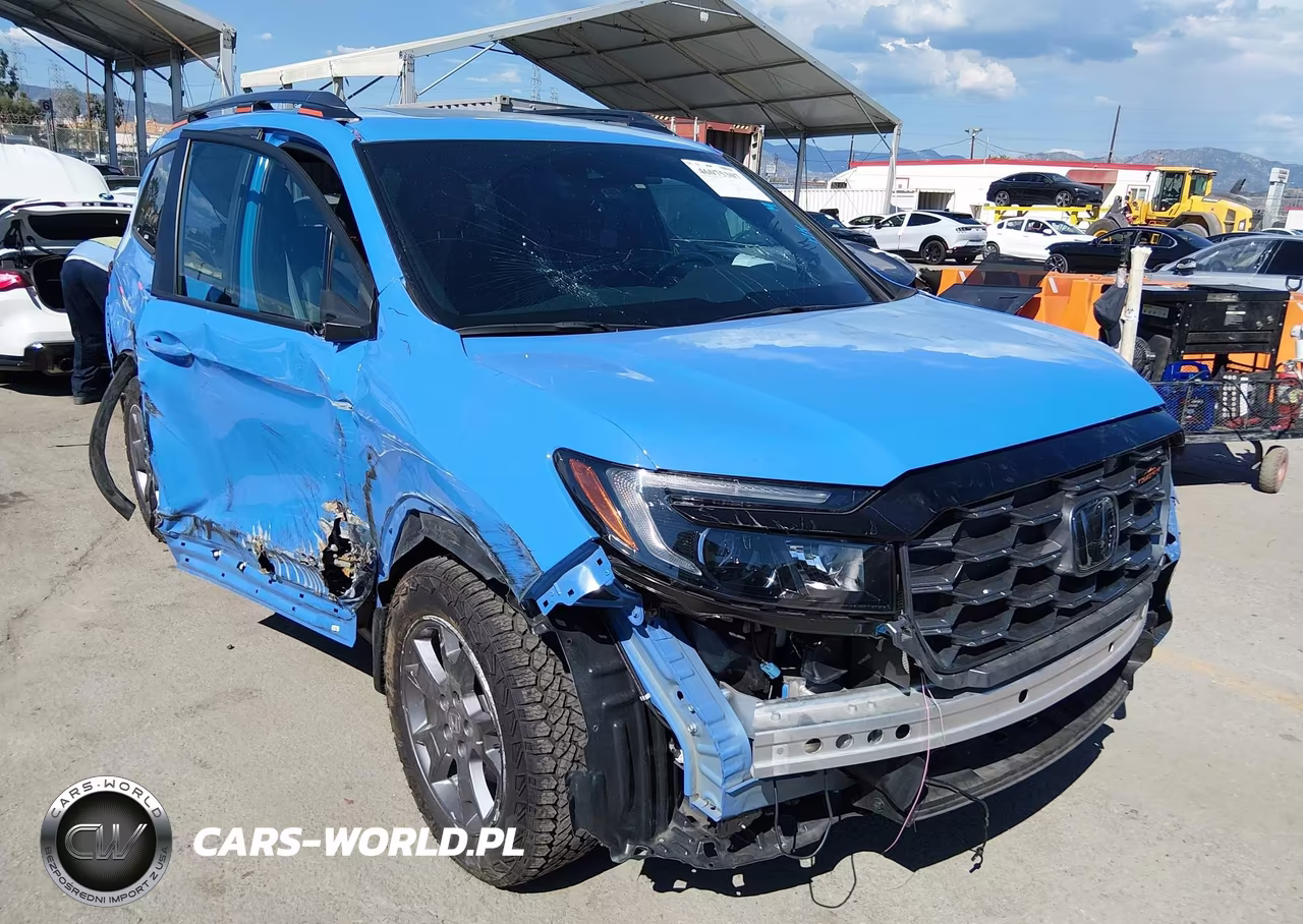 2024 Honda Passport Awd Trailsport VIN:5FNYF8H69RB017483 - 1