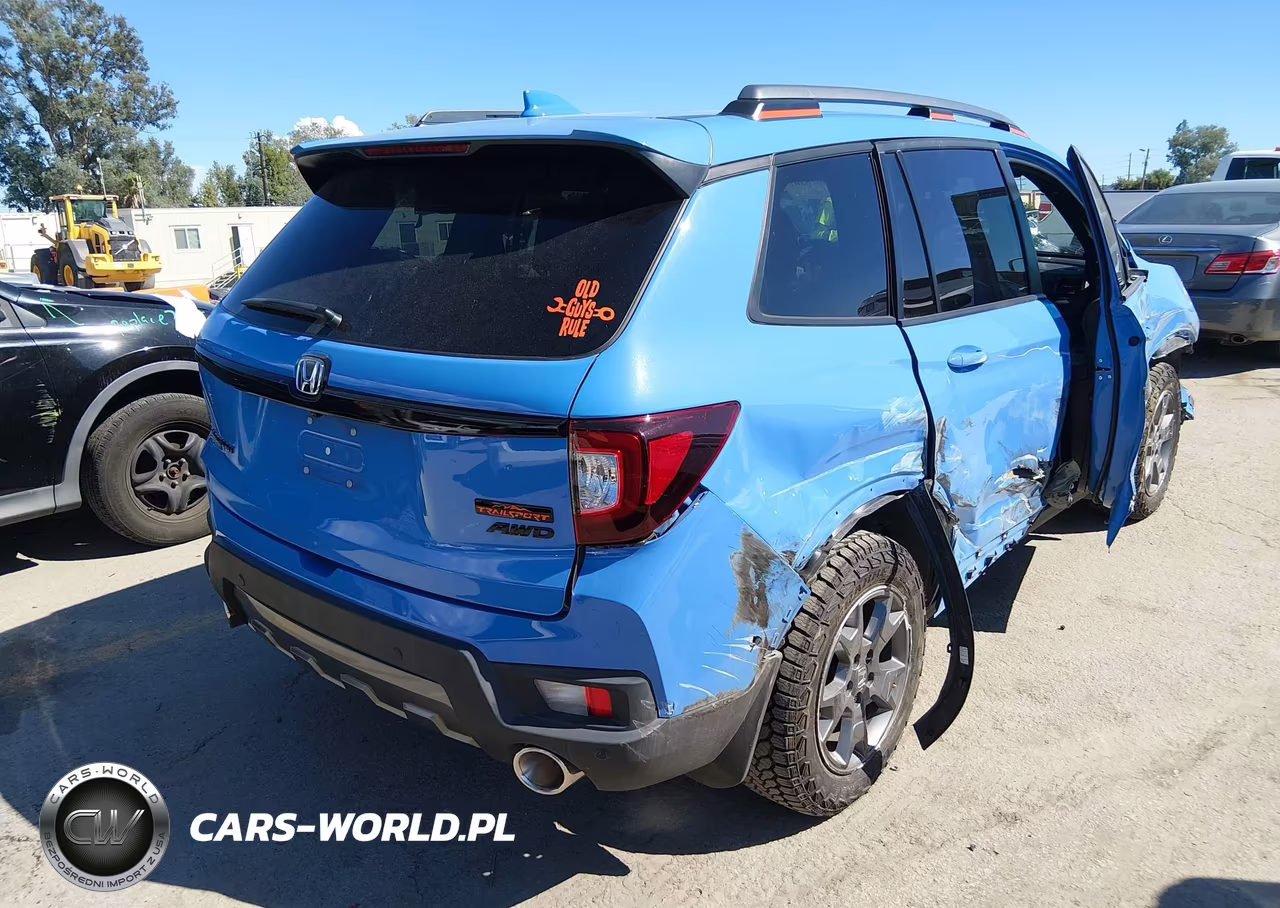 2024 Honda Passport Awd Trailsport VIN:5FNYF8H69RB017483 - 4