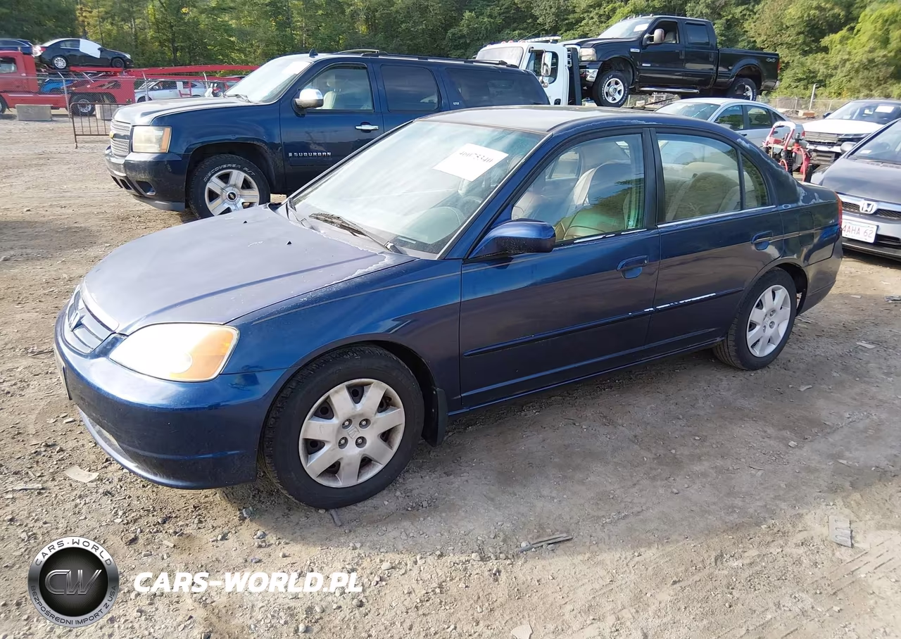 2002 Honda Civic Lx-G VIN:2HGES16892H926707 - 2