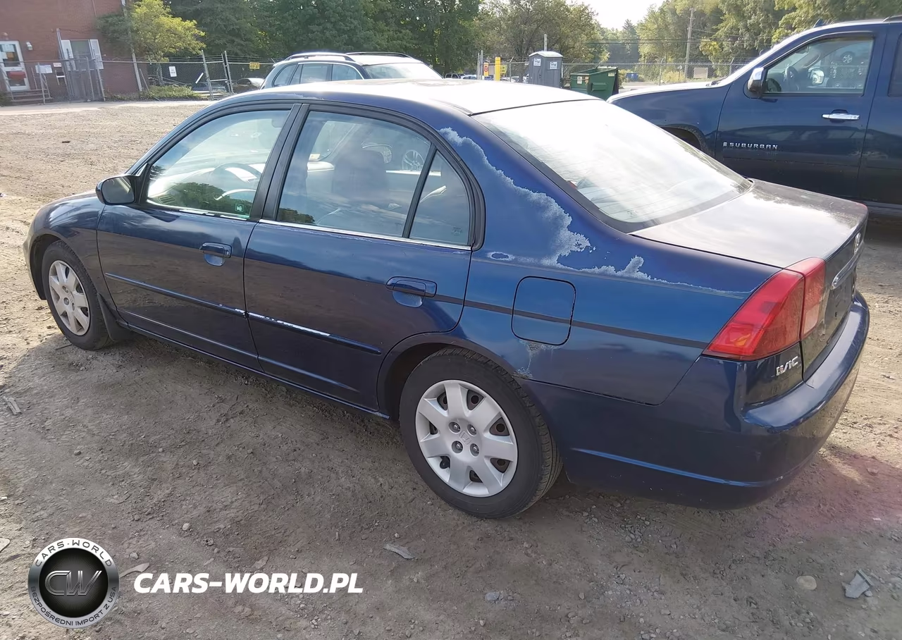 2002 Honda Civic Lx-G VIN:2HGES16892H926707 - 3