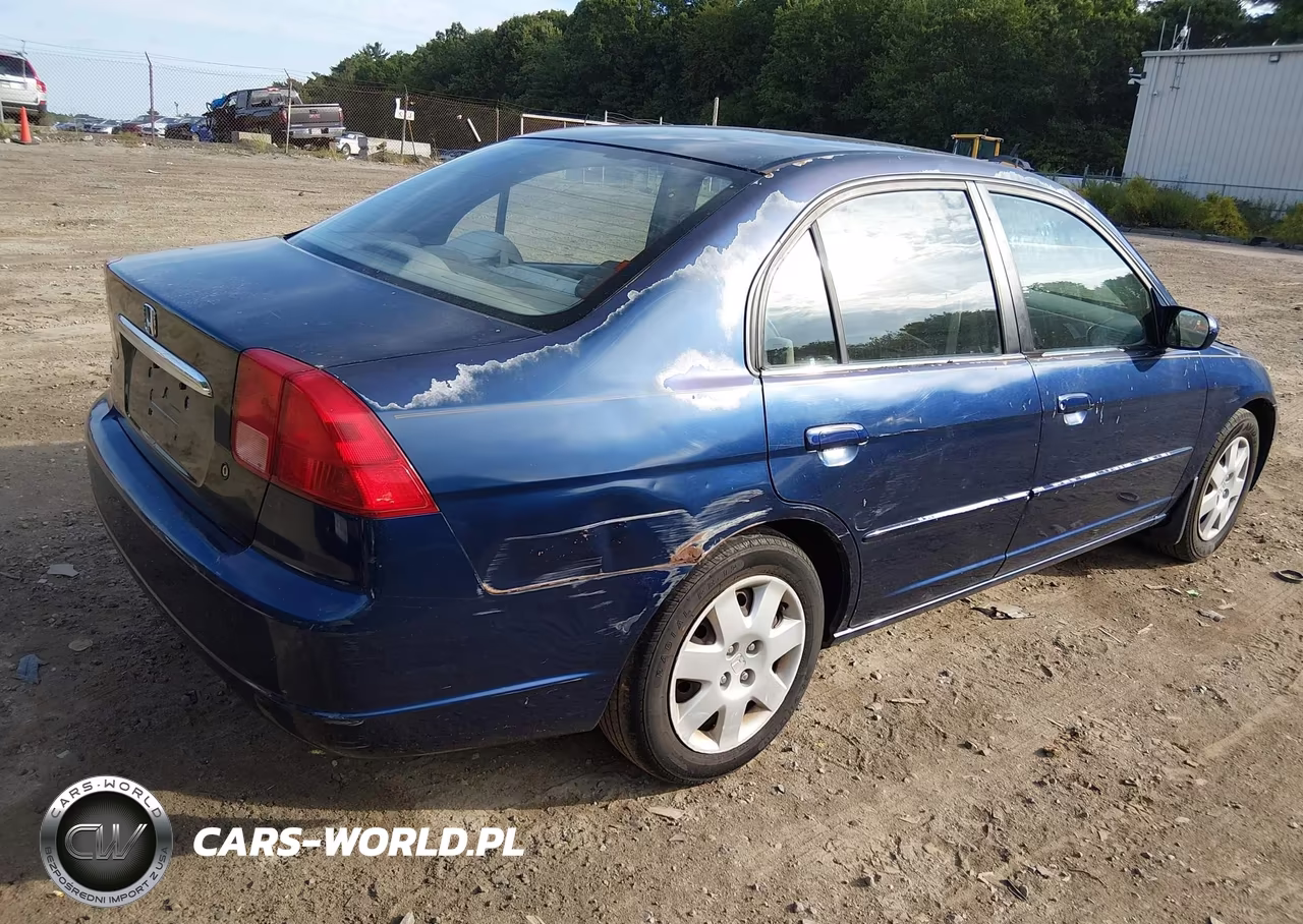 2002 Honda Civic Lx-G VIN:2HGES16892H926707 - 4