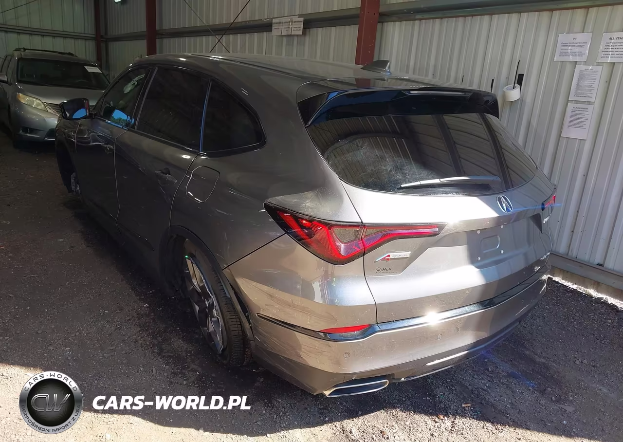 2023 Acura Mdx A-Spec VIN:5J8YE1H02PL021750 - 3