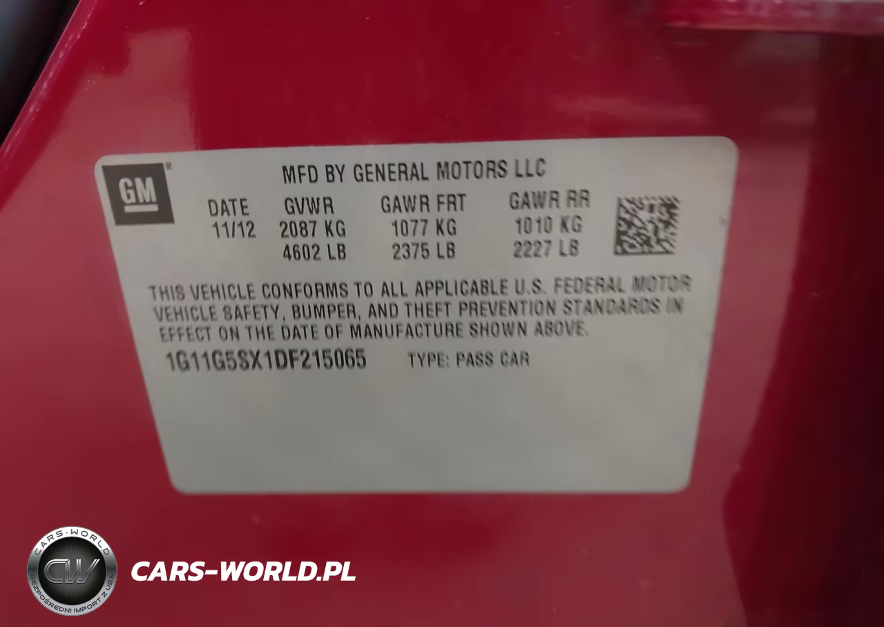 2013 Chevrolet Malibu 3Lt VIN:1G11G5SX1DF215065 - 9