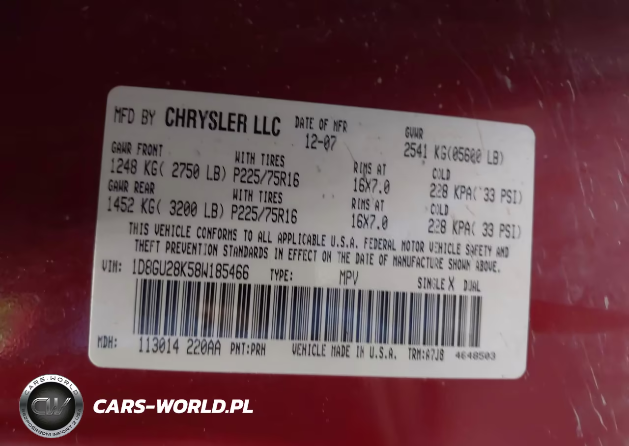 2008 Dodge Nitro Sxt VIN:1D8GU28K58W185466 - 9