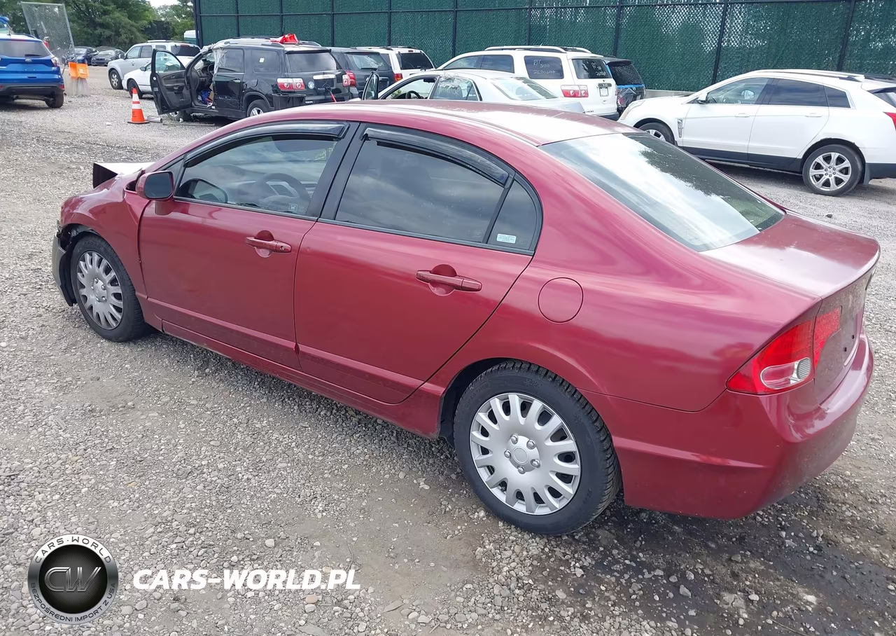 2007 Honda Civic Lx VIN:2HGFA16577H505623 - 3